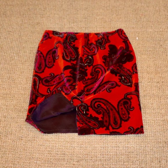 Talbots Paisley Skirt - Picture 4 of 5